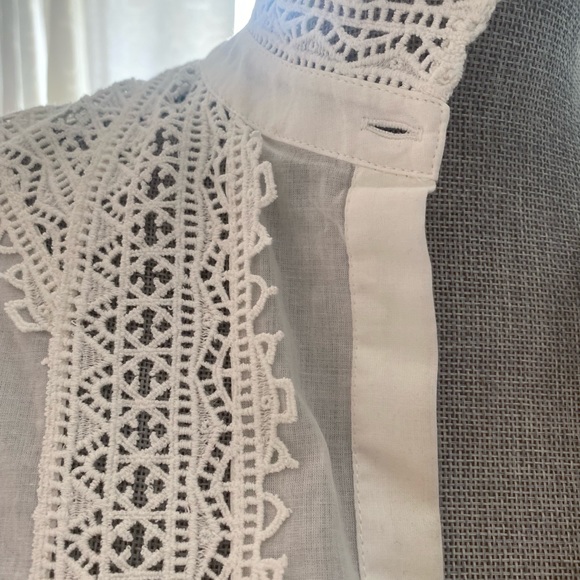 Ba&sh Paris , off white blouse. NEW - Picture 1 of 6